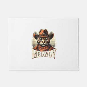 Tapete Cowboy parvoíce de gato miúdo miúdo miúdos miúdos