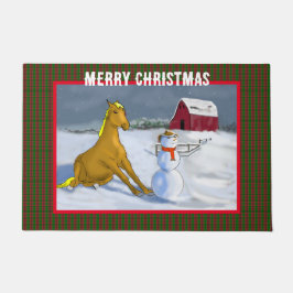 Tapete Cowboy Snowman & Horse