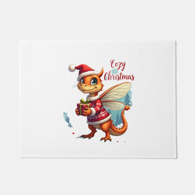 Tapete Cozy Dragonfly Natal (Frente)