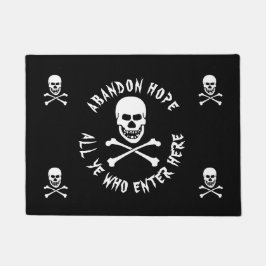 Tapete Crânio do inferno de Dante do partido do Dia das