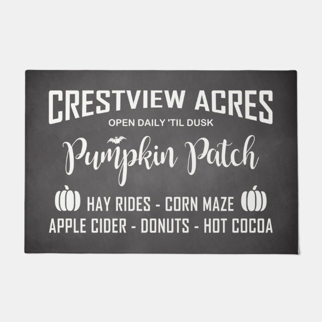 TAPETE CRESTVIEW ACRES PATCH DE PUMPKIN (Frente)