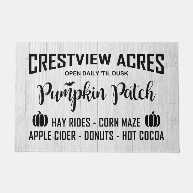 TAPETE CRESTVIEW ACRES PATCH DE PUMPKIN (Frente)