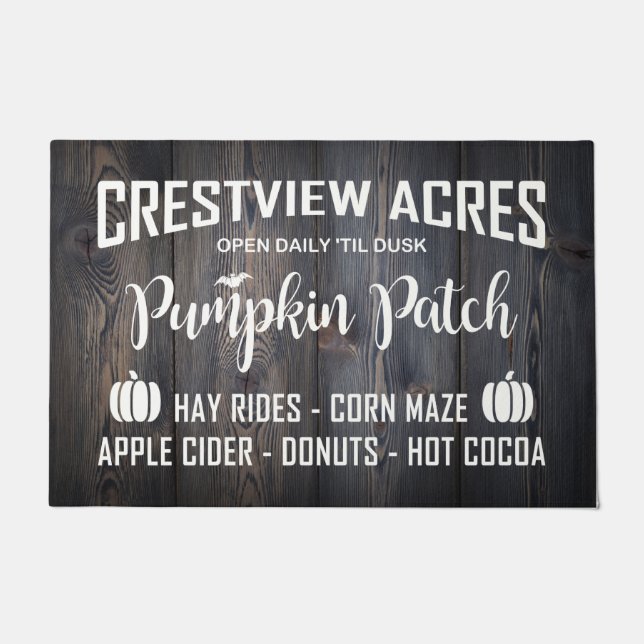 TAPETE CRESTVIEW ACRES PATCH DE PUMPKIN (Frente)