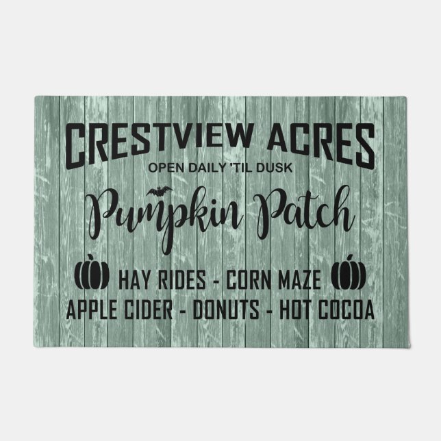 TAPETE CRESTVIEW ACRES PATCH DE PUMPKIN (Frente)