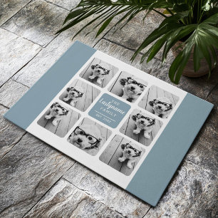 Tapete Crie seu próprio nome da família de colagem de fot