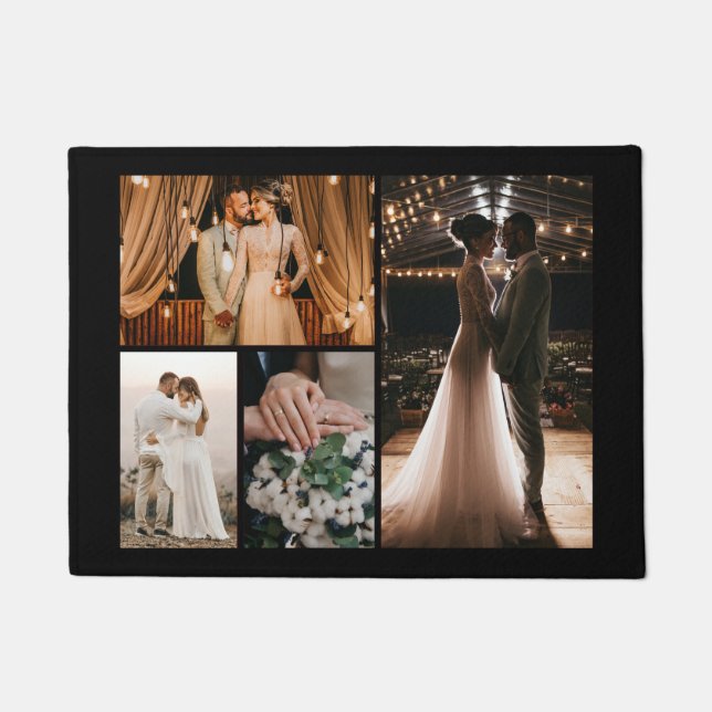 Tapete Crie seu próprio sinal de boas-vindas da Colagem d (Frente)