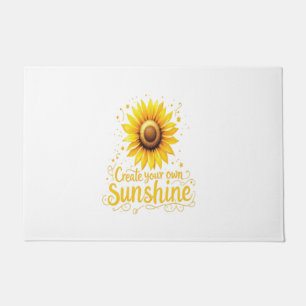 Tapete Crie seu sol - girassol motivacional