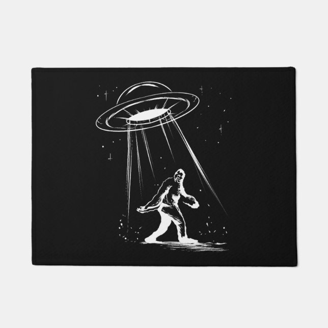 Tapete Criptozoologia Alienígena de Pé Grande para Homens (Frente)