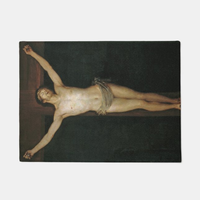 Tapete Cristo Crucificado (Jesus na Cruz) (de Goya) (Frente)
