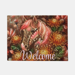 Tapete Crítemos Florais do Autumn Horse Personalizados