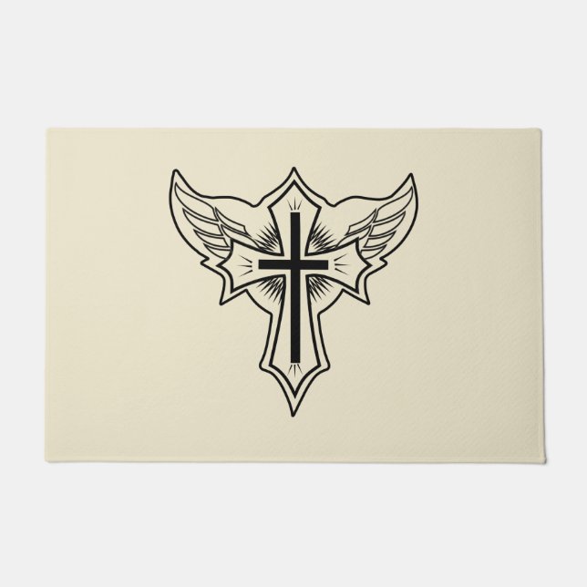 Tapete Cruz cristã (Frente)
