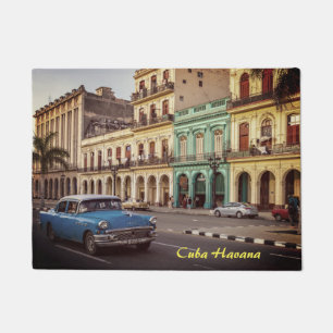 Tapete Cuba Havana Vintage Carro Clássico