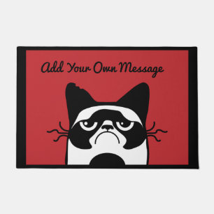 TAPETE CUIDADO COM A PORTA DO GATO