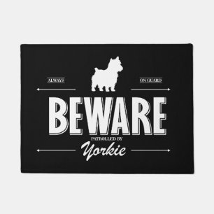 Tapete Cuidado com o Yorkie