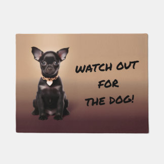 Tapete ¡Cuidado con el perro! / Beware of the dog!