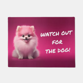 Tapete ¡Cuidado con el perro! / Beware of the dog!