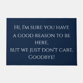 Tapete Cumprimento rude engraçado