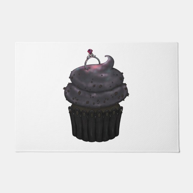 Tapete Cupcake Noivado doce (Frente)