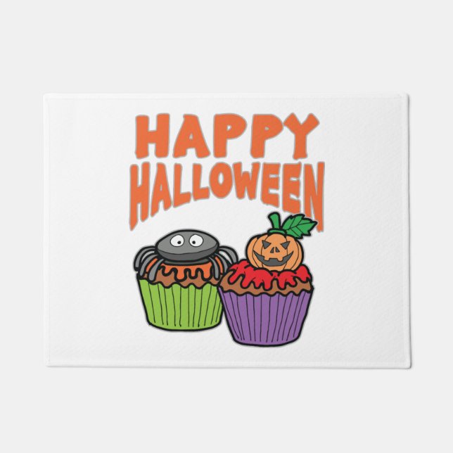 Tapete Cupcakes de Halloween (Frente)