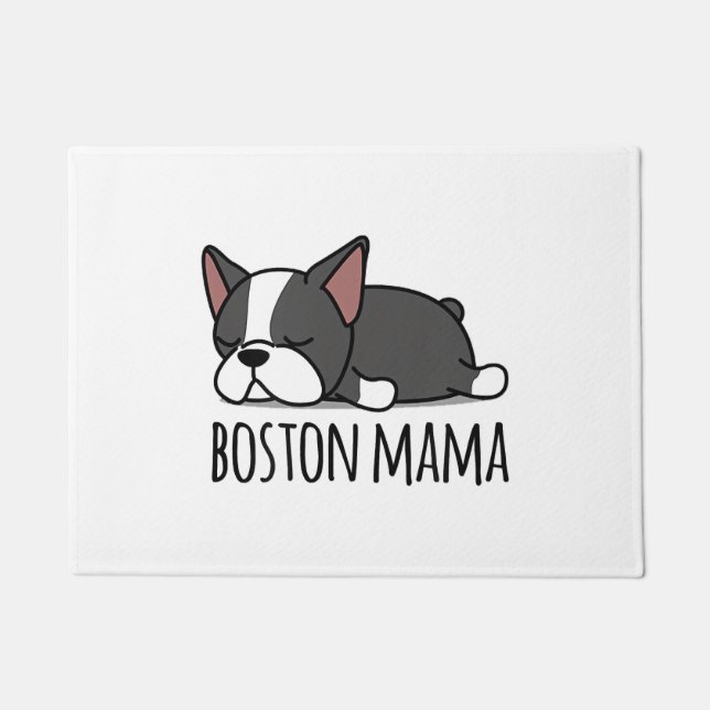 Tapete Custa Boston Terrier Boston Mama (Frente)