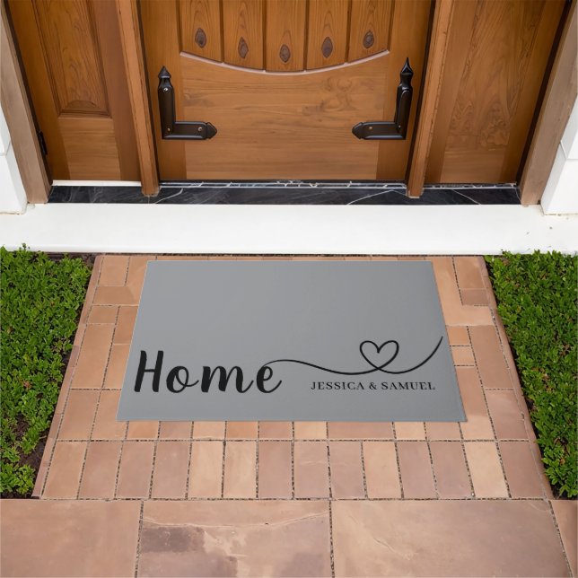 Tapete Custom Printed Welcome Mat with Name or Design (Ar livre)