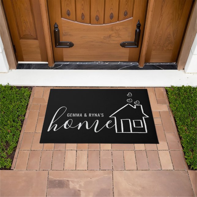 Tapete Custom Printed Welcome Mat with Text or Design (Ar livre)