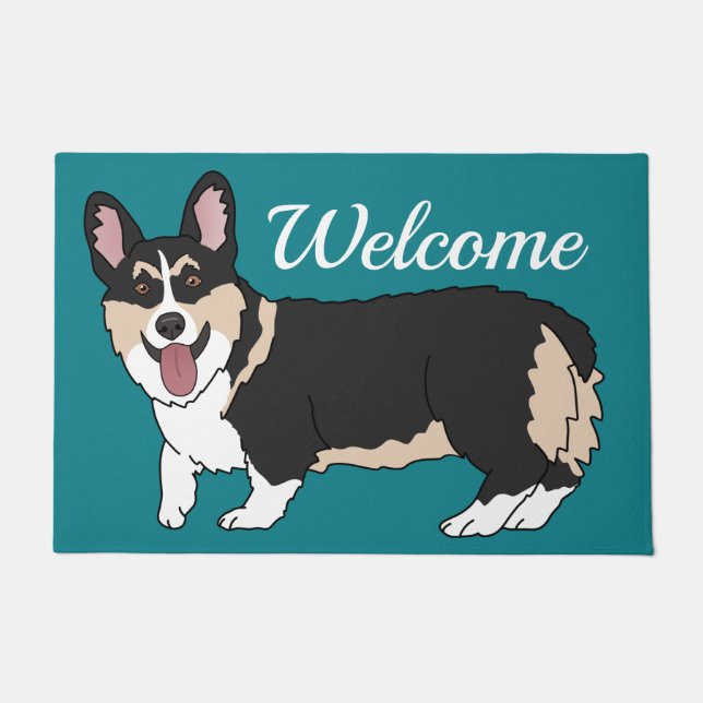 Tapete Cute Corgi (Frente)