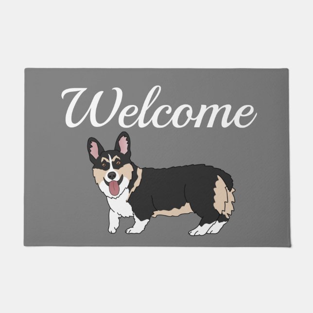 Tapete Cute Corgi (Frente)