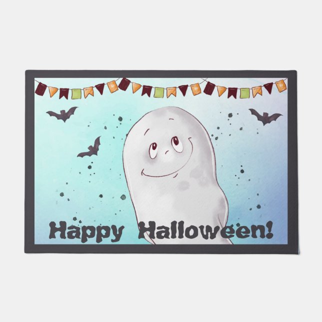 Tapete Cute Fantasma Halloween (Frente)