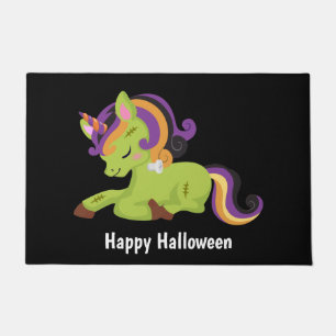Tapete Cute Frankenstein Unicorn Halloween