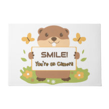 Cute Groundhog “Smile You’re on Camera” Security