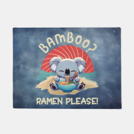 Tapete Cute Koala comendo Ramen Vintage Sunshine