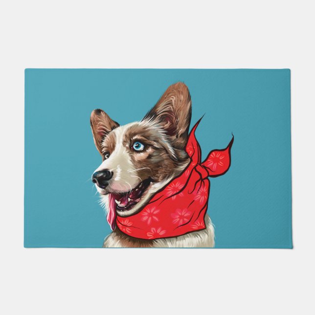 Tapete Cute Pembroke Welsh Corgi (Frente)