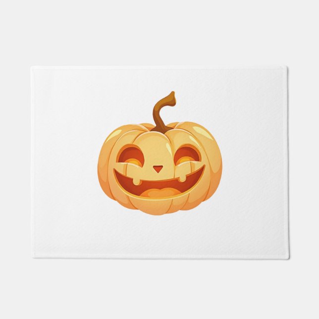 Tapete Cute Pumpkin Jack O Lantern Turtle Sea Halloween C (Frente)