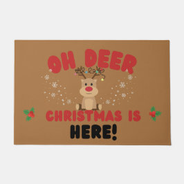 Tapete Cute Reindeer Christmas Doormat