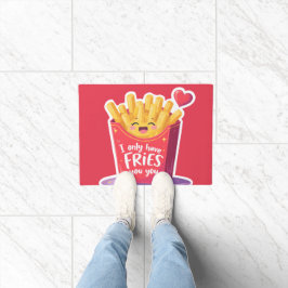 Tapete Cute Valentine French Fries Pun