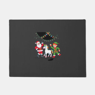 Tapete Dabbing Papai Noel Elfo Unicórnio Natal Crianças M