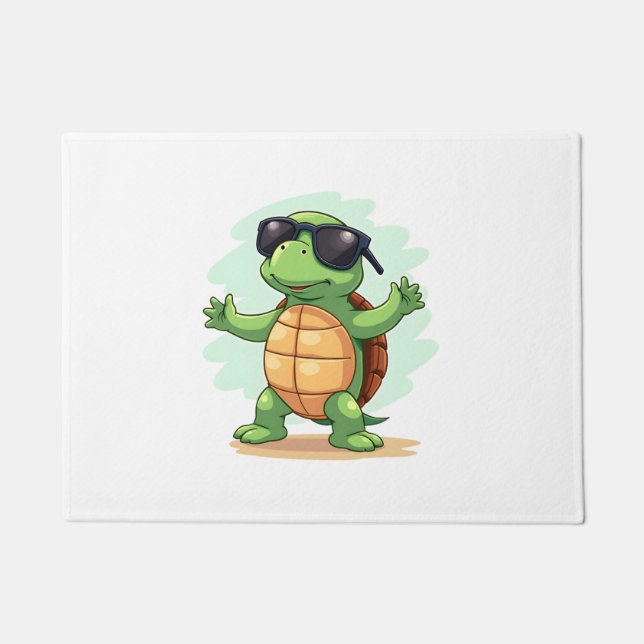 Tapete Dabbing Sea Turtle Animal Lover Save The Turtles T (Frente)