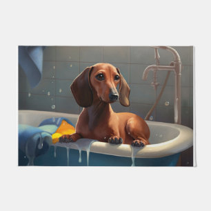 Tapete Dachshund Bathtime