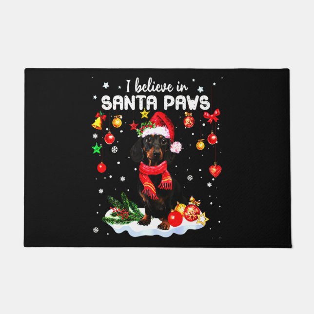Tapete Dachshund Cute Christmas (Frente)