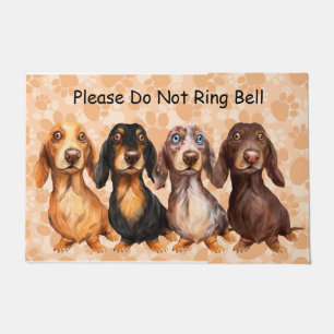 Tapete Dachshund Welcome Doormat