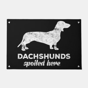 Tapete Dachshunds estragados aqui