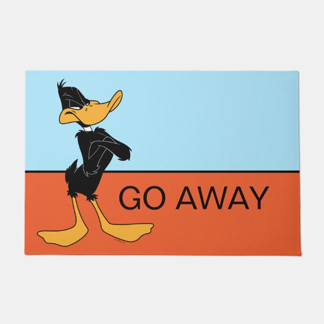 Tapete DAFFY DUCK™ com cores cruzadas de braços (Frente)