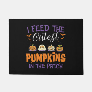 Tapete Dama De Almoço Eu Alimento Os Pumpkins Mais Corajo
