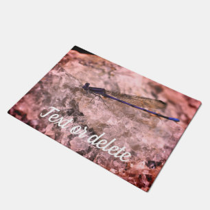 Tapete Damselfly Roxa No Quartz Rock Personalizado