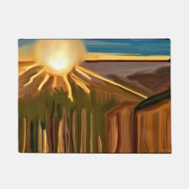 Tapete Dança da Abstrato de Arte Cactos