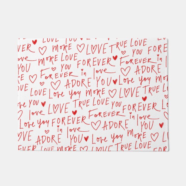 Tapete Datilografia Amor  (Frente)