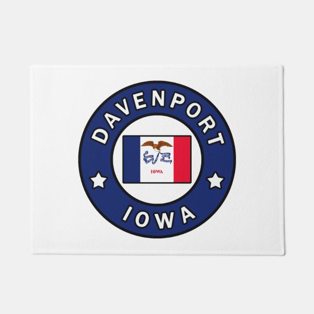 Tapete Davenport Iowa (Frente)