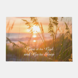 Tapete Dê a Deus Vai Dormir Boa Noite, Design