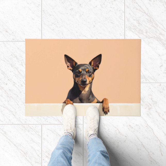 Tapete de Arte com Cachorro Azawakh (Interior)
